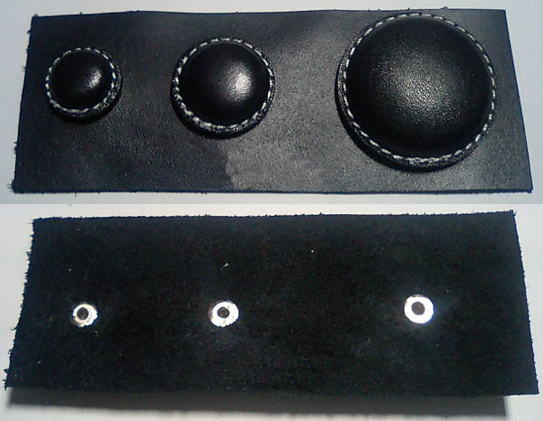 Wraped buttons